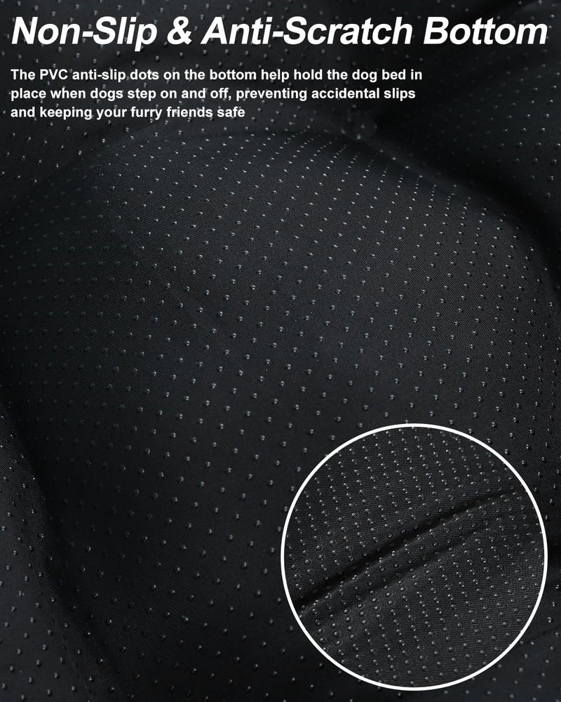 EMSLX Dog Bed for Crate Washable Dog Pad for Small Plush Dogs Kennel Pad Pet Sleeping Mat with Anti-Slip Bottom, 23x17 Inch, Grey - Image 3